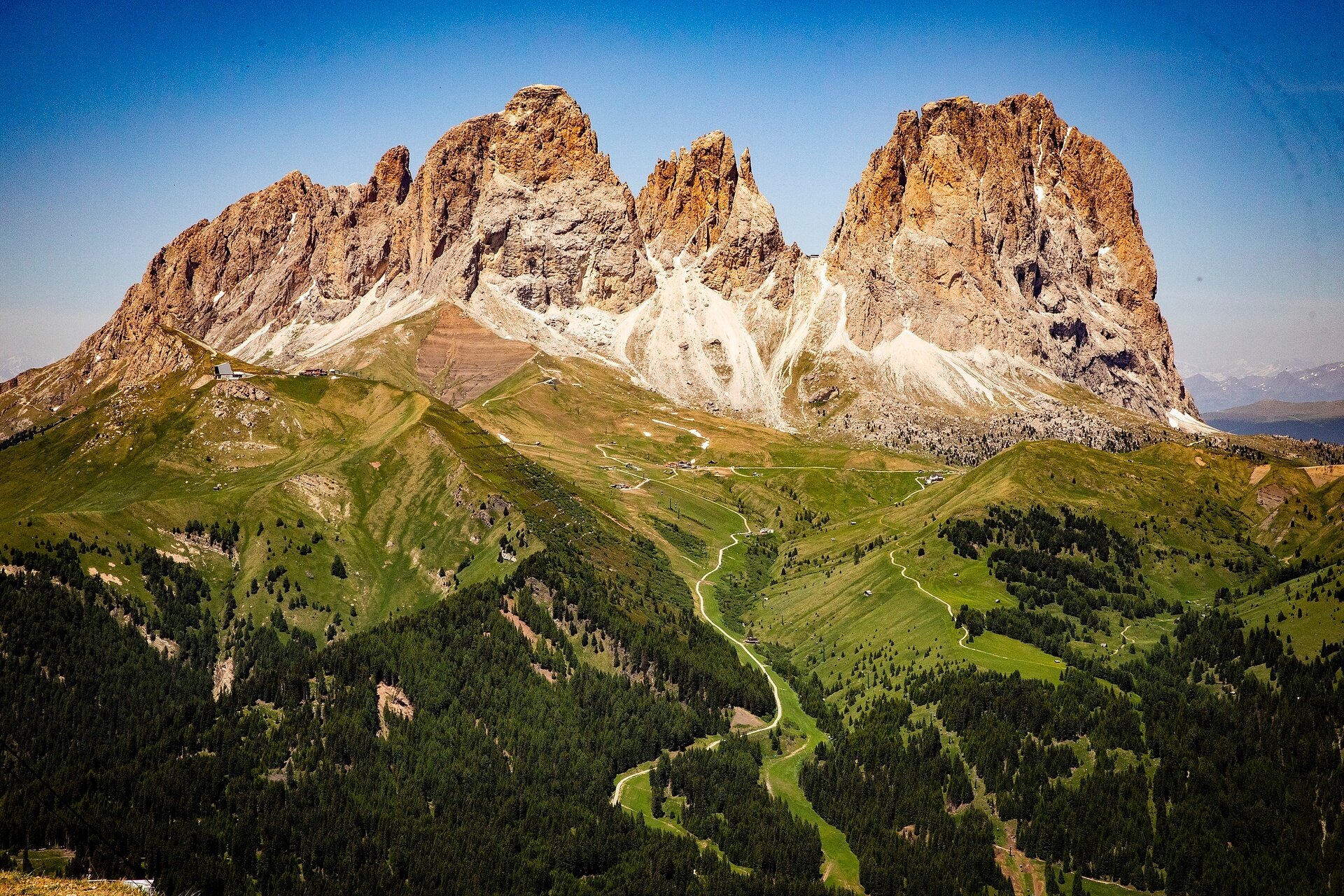 Stage 4 Dolomiti Trek King   At The Foot Of Sassolungo